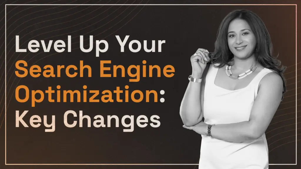 Key changes to enhance search engine optimization by Arti Sharma, CEO of Measure Marketing.