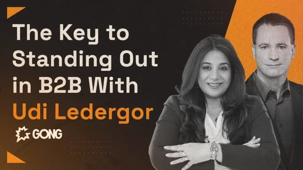 FYM Ep. 53 - Mastering Storytelling, Focus & Courage in B2B w/ Udi Ledergor, Chief Evangelist @ Gong